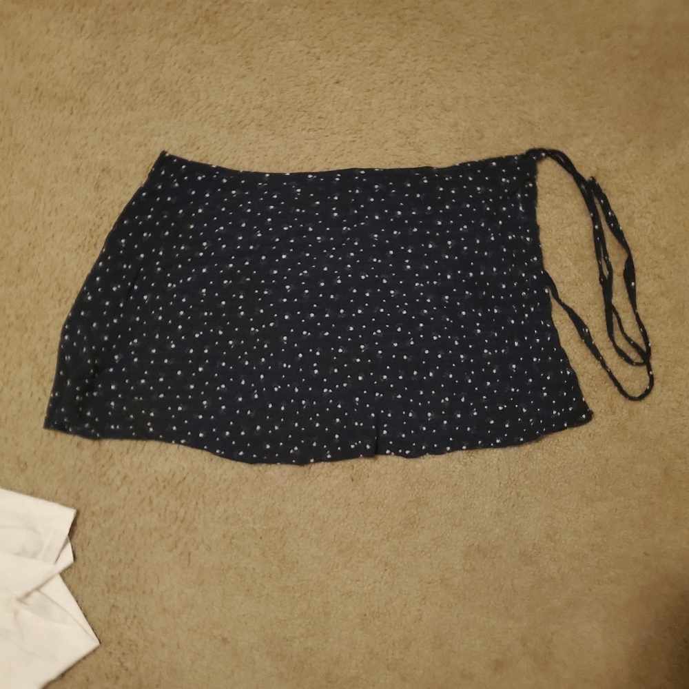 Floral Wrap Skirt